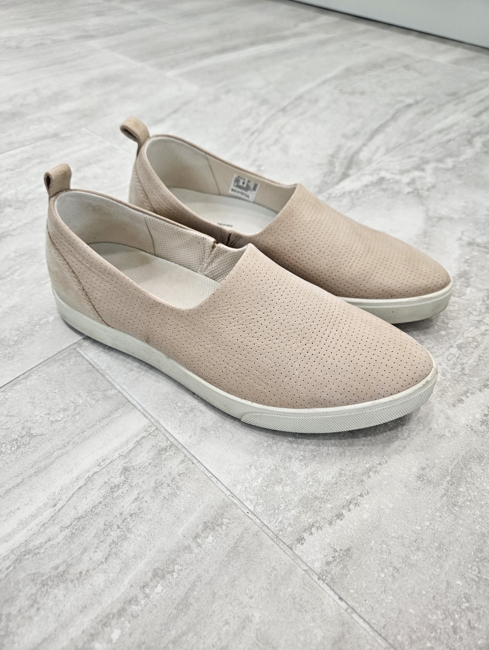 ECCO Tan Slip On Shoes EU38/US 7
